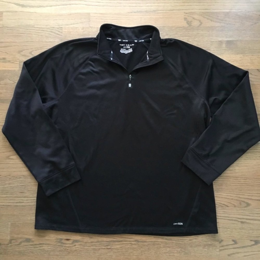Mens Zip-up Pullover DryTek XXL